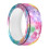 Protector Case for Oura Ring Gen 3 and Gen 4 – Scratch‑Resistant Slim Silicone Cover with Precise Sensor Access (Stars M) 1