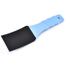 Foot File Plastic Double-Sided Curved Handle