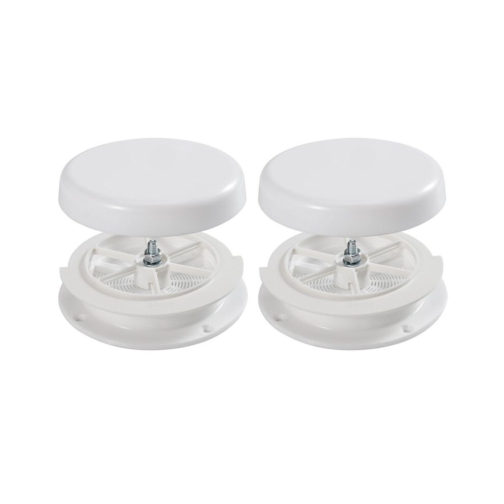 2Pack Rv Roof Mushroom Vent Plumbing Vent With Water Cover Guard Cap For Trailer Homes Campers 6031082279521