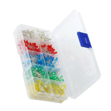 3mm/5mm LED Lights Bulbs MultiColor Pack for Hobbyists and Makers