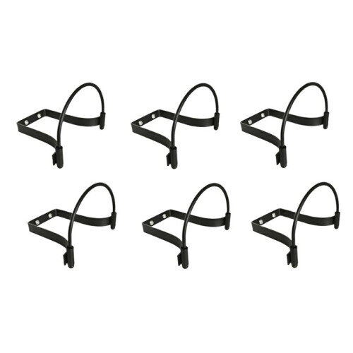 6PCS Cowboy Hat Rack Multi-Function Storage Display Stand Cowboy Hat Holder Hat Hanger Wall Mount Hat Hooks