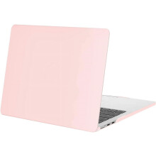 Compatible with MacBook Air 13.6 inch Case 2022 2023 Release A2681 M2 Chip, Protective Plastic Hard Shell Case Cover, Pink