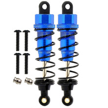 (Dark blue pair) KINCJON 1/10 Replaceable Rc Crawler Suspension Shock Spring Exteriors For Electric Toy