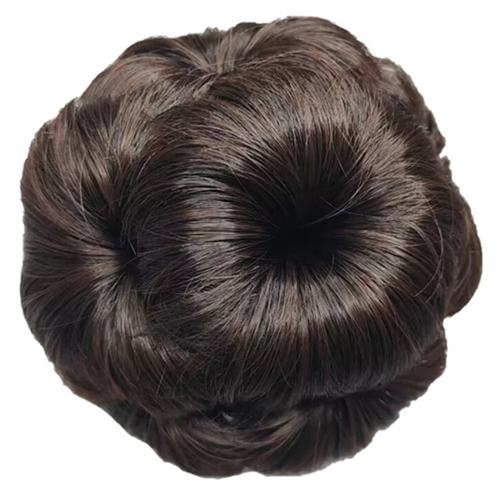 Unisex Flower Shape Bun Hairpiece Hair Claw For Women Quick Hairstyles Claw Clip Strong Secure For Various Occasion And Outfit
