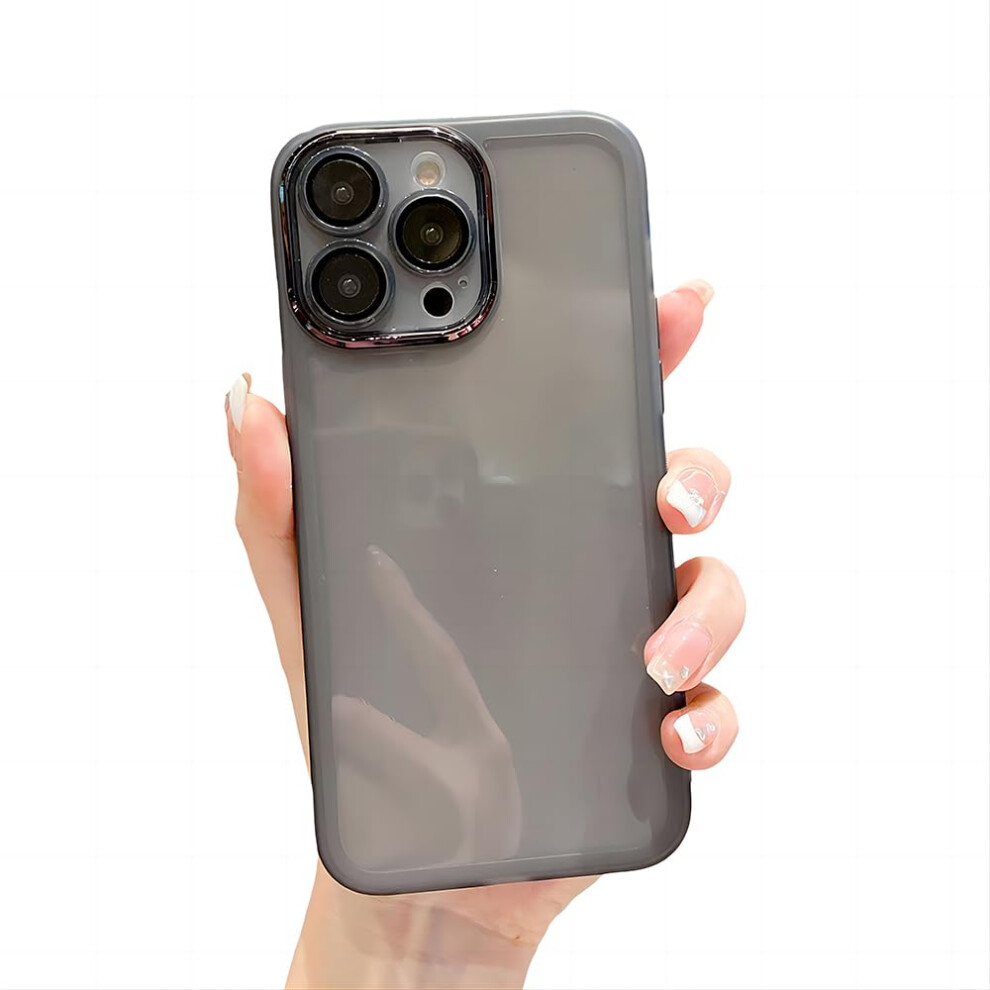 Case For Iphone 12 Shockproof Slim Design With Camera Lens Guard Frame And Raised Screen Protection Black 9092120197488