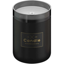 (Black) 350ml Cool Mist Humidifier LED Night Light Diffuser Purifier Atomizer