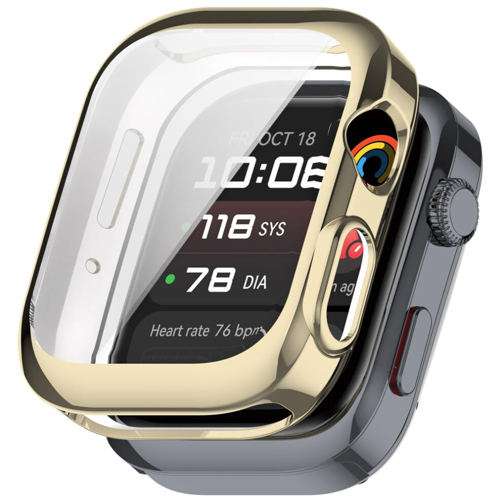 Protective Case Soft Tpu Full Coverage ScratchâResistant Pale Slim Shell For Huawei Watch D2 Gold 9771547579359