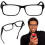Blue Light Blocking Reading Glasses Black 275 Magnification 1