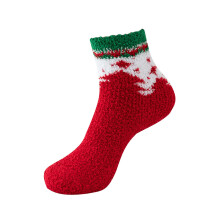 Christmas Stockings Fuzzy Socks for Women Gripper Socks for Women Grip Socks Ruffle Socks Long Socks for Women Hiking Socks Red 1 One Size