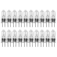 20 Pcs G4 Halogen ,20w 12v Halogen Light 2 Pin Clear Lamp Bulb,for Cooker Lighting,signal Lights,tr