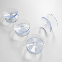 10pcs Double Sided Suction Cups Clear Plastic Rubber Casement Suckers 20/30/35mm
