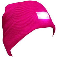 Morttic LED Beanie with Light – Warm Knit Hat, Unisex Winter Safety Headlamp Cap, Compatible with Runners & Outdoor Gifts