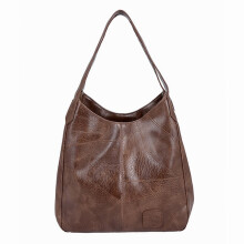Bolsa feminina de ombro com grande capacidade