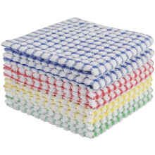 8 Pack Dish Cloths for Kitchen Washing Dishes, Dish Rags for Washing Dishes, Microfiber Cleaning Rags Kitchen, Assorted Colors, 12 inches x 12 inches