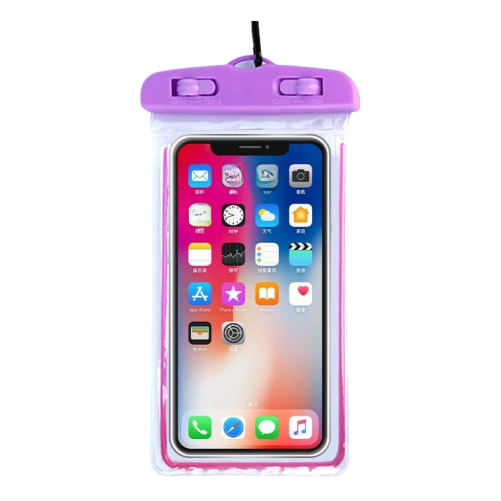 Waterproof Phone Pouch For 6.7 Inch Phones, 360 Sealing, Touchscreen Clear Case For Swimming And Travel 9771547578659