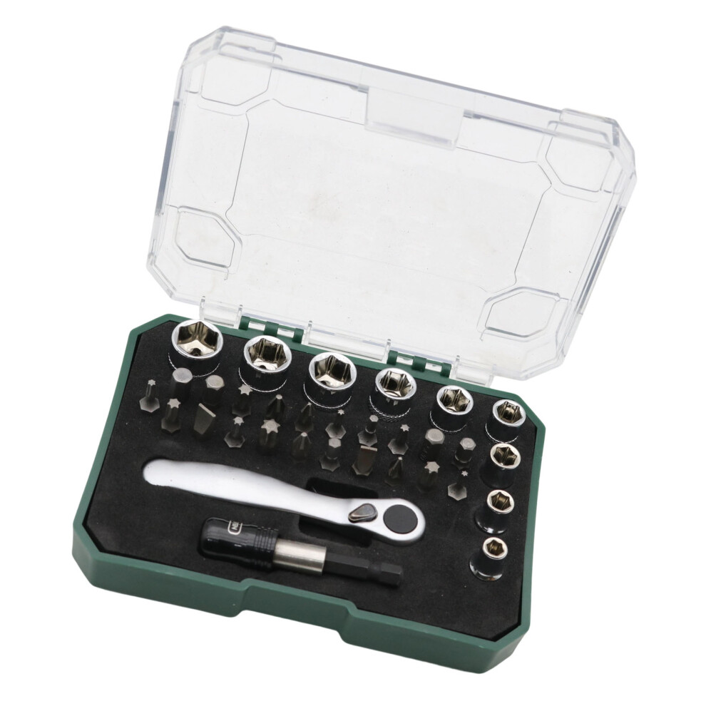 Ergonomic Handle 32 In 1 Magnetic Screwdriver Set For Household 7696001812631