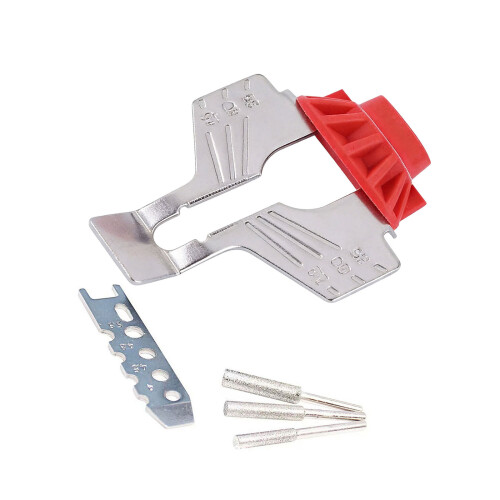 Chainsaw Sharpener Machine Drill Chain Chainsaw Sharpener-Red