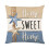 Summer Letter Decorative Pillow Set Scallop Print Multicolor 1