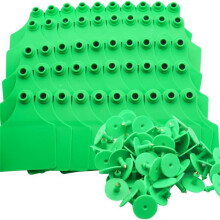 100 Count Livestock Identification Markers Extra Large-Green