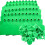 100 Count Livestock Identification Markers Extra Large-Green 1
