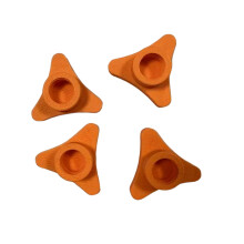 Couvercle de Tube de capuchon économiseur de mastic en-Orange