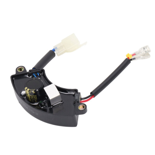 AVR Voltage Regulator Rectifier, 2-3kw Generator Automatic Voltage Regulator Plastic Half Moon For Gasoline 168F 170F