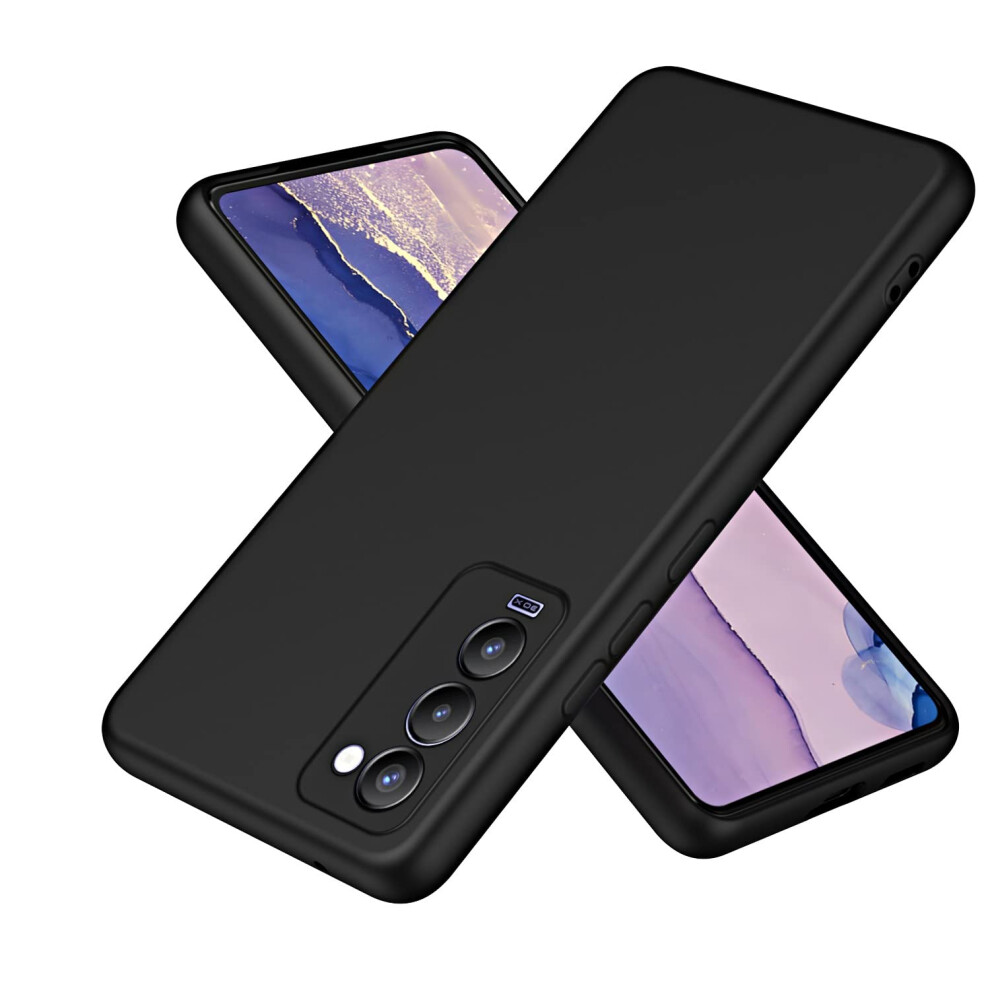 Liquid Silicone Phone Case For Tecno Camon 18/18T, Shockproof Duallayer Protection With Soft Antiscratch Lining 9092120194104