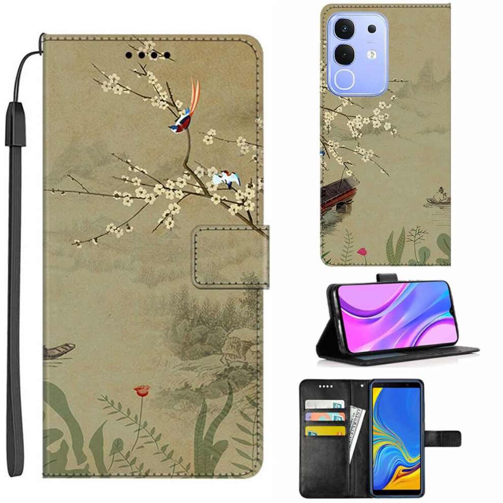 Leather Wallet Case Magnetic Folio Flip Cover With Card Slots And Full Protection For Vivo Iqoo Z10x 5G 9771547570226