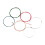 6Pcs Acoustic Guitar Strings Multicolor for Beginner Learner Acoustic Guitar 1