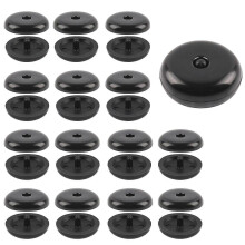 Set van 15 universele autogordelstoppers met vergrendelingsknop, compatibel met de vergrendelingsknop, voorkomt dat de gesp verschuift.