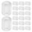 90 PCS Nail Hook Plug 1.40X1.00X1.00CM Transparent 1