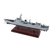 China052D Destroyer Miniature med Displaystander Militær Elegance til Hjemmet