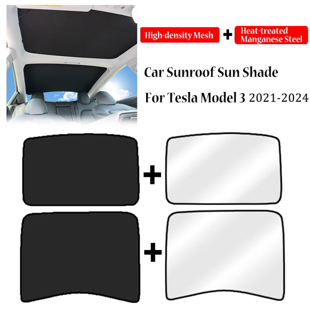Roof Sunshade Cover Uv Reflection Heat Insulation Sun Shade For Tesla Model 3 9028731971605