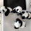 Topbathy Panda Magnets for Metal Surfaces 4-Pack 1