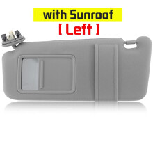 Zonneklep links voor de bestuurder van een Toyota Camry & Hybrid 2007-2011 met schuifdak en verlichting