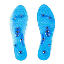 Magnetic Therapy Insoles – Breathable, Washable & Cuttable Acupressure Foot Insoles for Pain Relief, Compatible with All Shoes