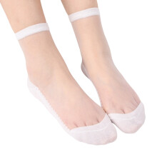 Ankle Compression Socks for Men & Women, Knee-High, White, One Size – Compatible with Hiking, Tennis, Leg Warmers