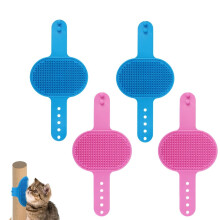 4pcs Cat Self-Grooming Brush, Adjustable Face Scratcher & Hair Massage Comb for Climbing Frames/Table Legs – Compatible with Short/Long Hair Cats &