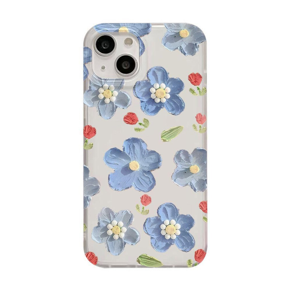 Case For Iphone 12 Mini ShockâResistant Slim Design With Camera Lens Protection And Wireless Charging Blue 9092120194494