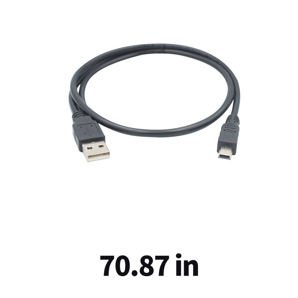 Usb Cable,Usb 2.0 Compatible Mini Usb Cable,Safe Charging Fast Data Transfer Mini Usb,5.9Ft 9479868426672