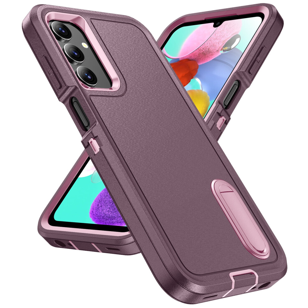Compatible With Samsung Galaxy A36 5G Case Â 3-Layer Military-Grade Rugged Protective Case With Kickstand, Shockproof, Raised Screen Lip, 9479868429284