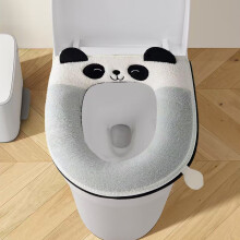 Toilet Seat Elongated Toilet Seats for Standard Toilets Cute Toilet Seat Cushion Winter Home Toilet Seat Cushion Cover Thick Zipper Toilet Cushion