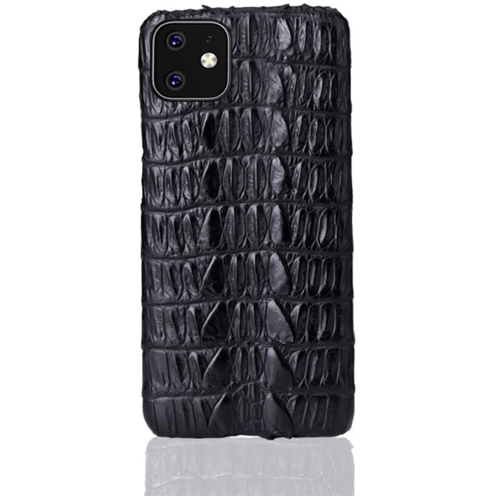 Luxury Crocodile Leather Case For Iphone 11 Shockproof Skin Cover With Soft Flannel Lining 9771547568681