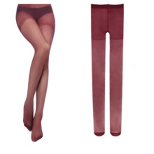 Women Sexy Fashion Candy Color Sheer Velvet Tights Stockings Long Pantyhose