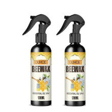 (2pcs) 120ml Beeswax Spray Home Furniture Care Wooden Floor Cabinets Table Polish