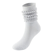 Women's Slouch Thigh High Boot Socks Soft Scrunch Knit Slipper Socks for Casual Comfort and Warmth