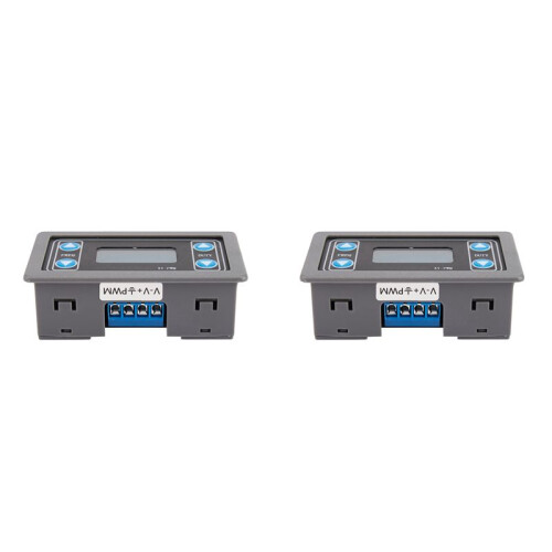 2X 1HZ-150KHZ Signal Generator Digital Display PWM Pulse Frequency Duty Ratio Adjustable Square Wave