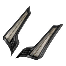 Bagskærmsdæksel blinklys LED-lys til Harley Road Electra Glide 14+