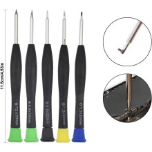 Set de șurubelnițe profesionale de precizie pentru dezasamblarea electronicelor, spirale de deschidere din plastic ultra subțire, material