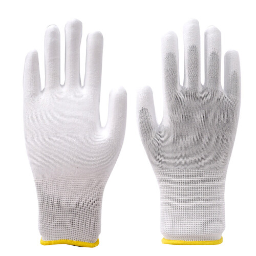 Anti-Static PU Gloves for Cleanroom Electronics Assembly